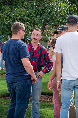 BYUI students return to campus for the Fall 2021 semester. New Freshman participate in Get Connected with their I-Groups on move-in day.