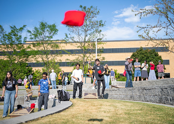 Marketing Department annual Corn Hole BBQ - June 2025