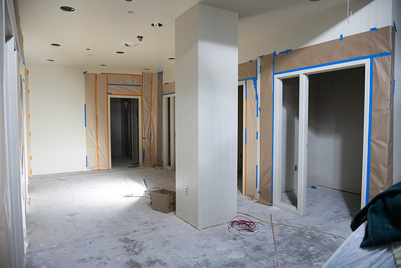 McKay Library Remodel Progress - April 2025