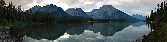 Leigh Lake in the Grand Teton National Park