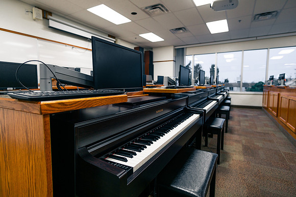 Clarke Piano Lab Music Dept 2019