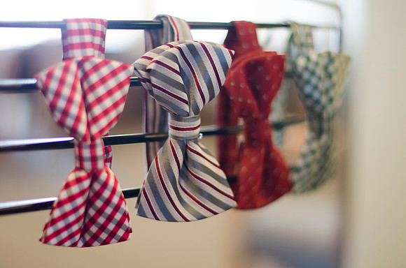 IBC group, Y Knot, Displays their ties and bowties at the I-Center