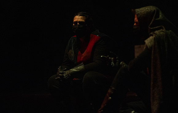 BYU-Idaho theatre department dress rehearsal of Shakespeare's Henry V.