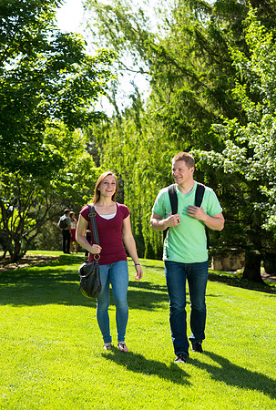 Student models for the Be Smart brochure cover.