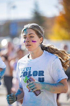 BYUI Color Run During Spirit Week