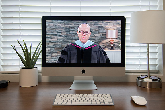BYU-Idaho Spring Graduation Live Stream. Guest Speaker Elder Whitney L. Clayton.