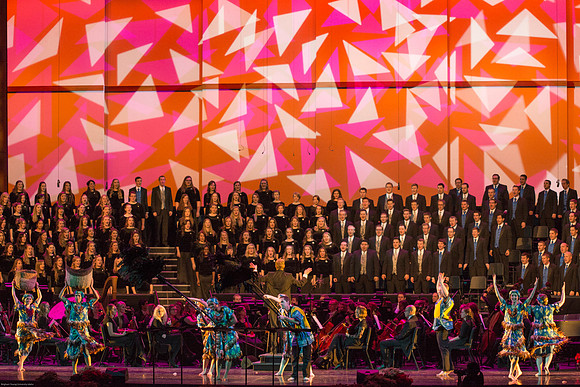 BYU-Idaho Choirs and Orchestra perform at A BYU-Idaho Christmas Concert featuring The King Singers.