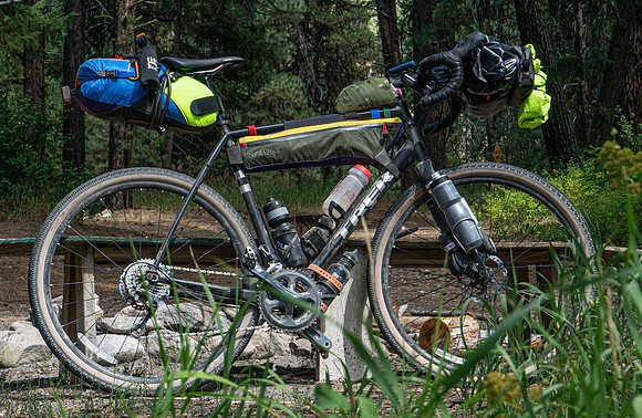Various landscapes in central Idaho along a well known bikepacking route.