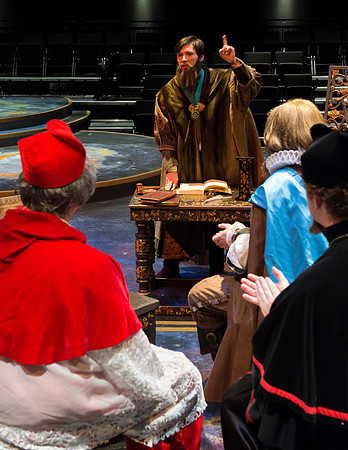 BYU-Idaho theater production about the life of Galileo, directed by Hyrum Conrad.