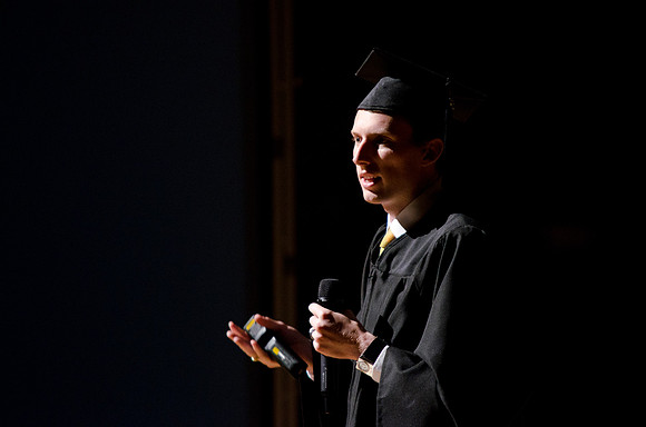Commencement during graduation spring 2012