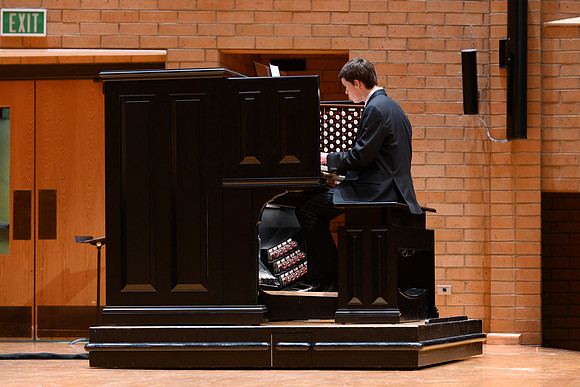 BYU-Idaho students and members of the Rexburg community gather to sing new hymns that have been written by the BYU-Idaho Community. (Students, Faculty/Staff,Community)