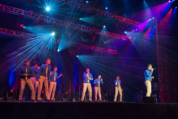 Brigham Young University's Vocal Point comes to Rexburg in a Brigham Young University-Idaho Center Stage Performance.