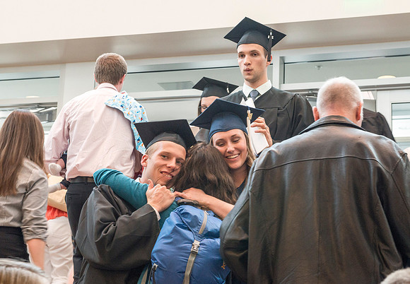 April 2014 Graduation ceremonies in the BYU-Idaho Center.