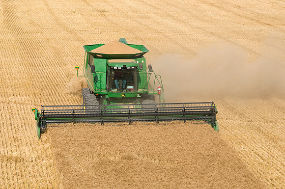 Aerial photos of Idaho agriculture